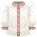 Woman Shirt Shirt Cloth Icon