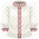Woman Shirt Shirt Cloth Icon