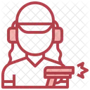 Woman Shooting Shooting Game Shooting Icon