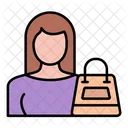 Shopping Shop Woman 아이콘