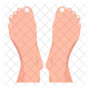 Woman Feet Icons Beautiful Feet Soft Feet Icon