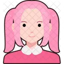 Double Lady Young Icon