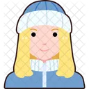 Coat Winter Hat Icon