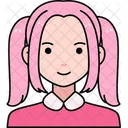 Double Lady Young Icon
