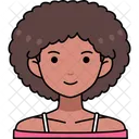 Bob Hair Black Icon