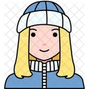 Coat Winter Hat Icon