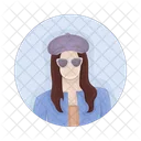 Woman Female Girl Icon