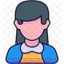 Student Woman People Icon
