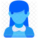 Student Woman People Icon