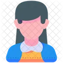 Student Woman People Icon