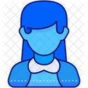 Student Woman People Icon