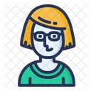 Student Female Girl Icon