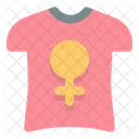 Woman T Hsirt T Shirt Woman Icon