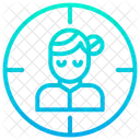 Man User Target Icon