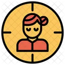 Man User Target Icon