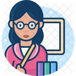 Woman Teacher  Icon