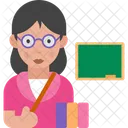 Woman Teacher Woman Professor Professor Icon