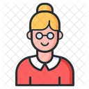 Woman Teacher  Icon