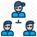 Work Team Group Icon