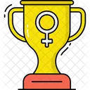 Woman Trophy  Icon