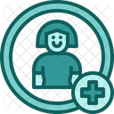 Woman user  Icon