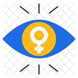 Woman Vision  Icon