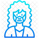Woman Waring Mask Face Mask Girl With Mask Icon