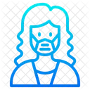 Woman Waring Mask Face Mask Girl With Mask Icon