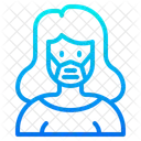Woman Waring Mask Face Mask Girl With Mask Icon