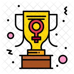 Woman Winner  Icon