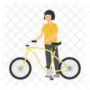 Bicycle Bike Lifestyle Icon