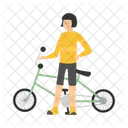 Bicycle Bike Lifestyle Icon