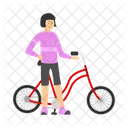 Bicycle Bike Lifestyle Icon