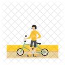 Bicycle Bike Lifestyle Icon