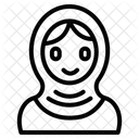 Woman With Hijab Icon