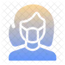 Woman With Mask Woman Lady Icon
