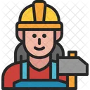 Woman worker  Icon