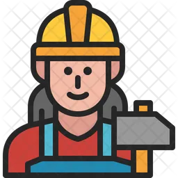 Woman worker  Icon