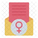 Womans Day Letter  Icône