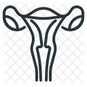 Female Uterus Vagina Icon