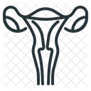 Female Uterus Vagina Icône