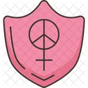 Women Safety Security Icon