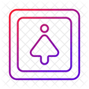 女性、トイレ、女性 アイコン