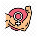 Women Courage Feminism Icon