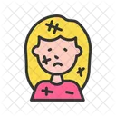 Women Abuse Domestic Violence Young Lady Abuse Icon