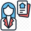 Women Agent  Icon