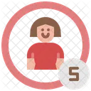 Women Counting Data Icon