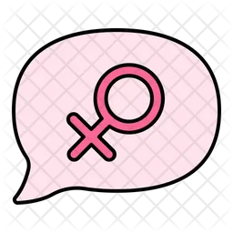 Women day Chat  Icon