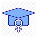 Women Education Gender Equality Female Leadership Icon