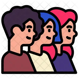 Women Friends  Icon